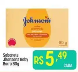 Muffato Sabonete johnsons baby barra oferta