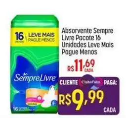 Muffato Absorvente sempre livre oferta