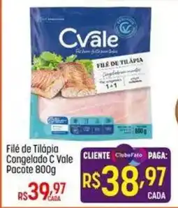 Muffato Filé de Tilápia Congelado C Vale oferta
