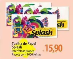 Atacadão De - toalha de papel splash oferta