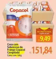 Atacadão Copacol - coxa com sobrecoxa de frango congelada oferta