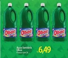 Atacadão Qboa - água sanitária oferta