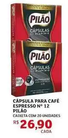 Assaí Atacadista Pilão - cápsula para café espresso no 12 oferta