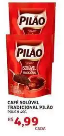 Assaí Atacadista Pilão - café solúvel tradicional oferta