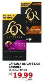 Assaí Atacadista L'or - cápsula de café oferta
