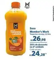 Sam's Club Member's mark - suco oferta