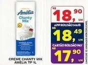 Roldão Amélia - creme chanty mix oferta