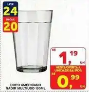 Roldão Nadir - copo americano multiuso oferta