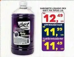 Roldão Soft - sabonete líquido oferta