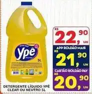 Roldão Ypê - detergente líquido oferta