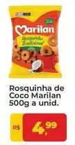 Tonin Superatacado Marilan - rosquinha de coco oferta