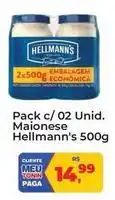 Tonin Superatacado Hellmann's - pack c/ 02 unid. maionese oferta