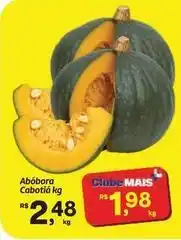 Fort Atacadista Mais - abóbora cabotiá oferta