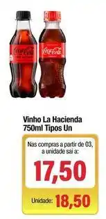 Spani Atacadista Coca-cola - vinho la hacienda oferta