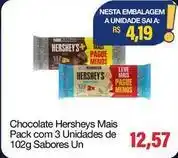 Spani Atacadista Hershey´s - chocolate mais pack com 3 unidades de sabores un oferta