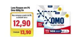 Spani Atacadista Omo - lava roupas em pó oferta