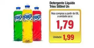 Spani Atacadista Triex - detergente líquido oferta