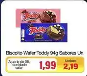 Spani Atacadista Toddy - biscoito wafer oferta