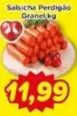 Fonte Nova Salsicha Perdigão Granel kg oferta