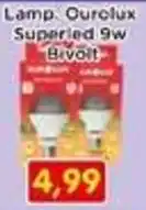 Fonte Nova Lamp. ourolux superled 9w bivolt oferta