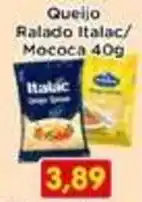 Fonte Nova Queijo Ralado Italac/ Mococa oferta