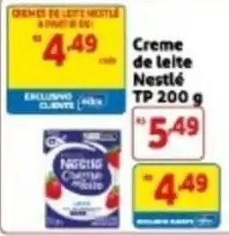 Mercado Extra Creme de leite Nestlé oferta