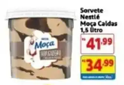 Mercado Extra Sorvete Nestlé Moça Caldas oferta