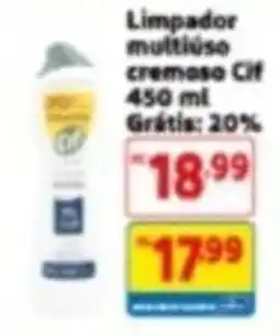 Mercado Extra Limpador multiuso cremoso Cif oferta
