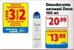 Mercado Extra Desodorante aerossol dove oferta