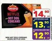 Roldão Seara - mini hot dog coreano oferta