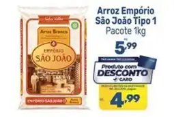Supermercados Jau Serve Arroz Empório São João Tipo 1 oferta