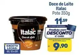 Supermercados Jau Serve Doce de Leite Italac oferta