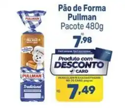 Supermercados Jau Serve Pão de Forma Pullman oferta