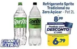 Supermercados Jau Serve Refrigerante Sprite Tradicional ou Zero Açúcar oferta