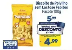 Supermercados Jau Serve Biscoito de Polvilho Salgado oferta