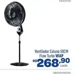 Comjol Ventilador Coluna 50cm Flow Turbo Wap oferta