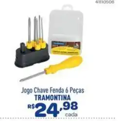 Comjol Jogo Chave Fenda 6 Peças oferta
