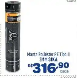Comjol Manta Poliéster PE Tipo II oferta
