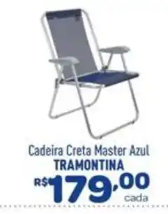 Comjol Cadeira Creta Master Azul oferta