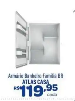 Comjol Armário Banheiro Família BR oferta