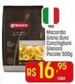 Muffato Macarrão Grano Duro Conchiglioni Granoro oferta