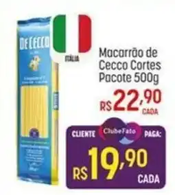 Muffato Macarrão de Cecco Cortes oferta