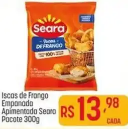 Muffato iscas de frango empanada apimentada seara oferta