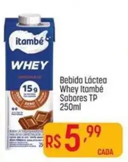 Muffato Bebida Láctea Whey Itambé Sabores TP oferta