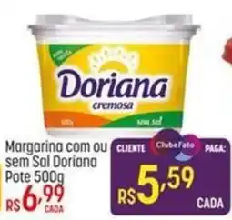Muffato Margarina com ou sem Sal Doriana oferta
