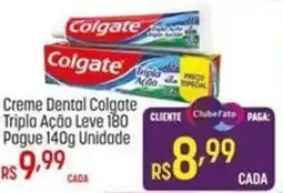 Muffato Creme Dental Colgate Tripla Ação oferta