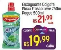 Muffato Enxaguante colgate plaxx frasco leve oferta