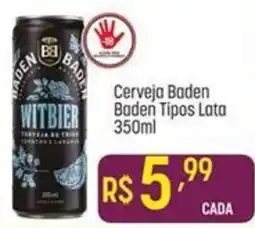 Muffato Cerveja baden tipos lata oferta