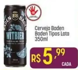 Muffato Cerveja baden tipos lata oferta