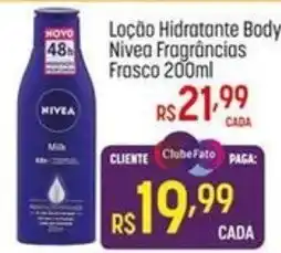 Muffato Loção Hidratante Body Nivea Fragrâncias oferta